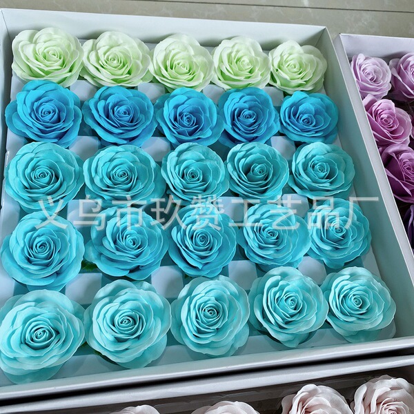 Soap contains rose