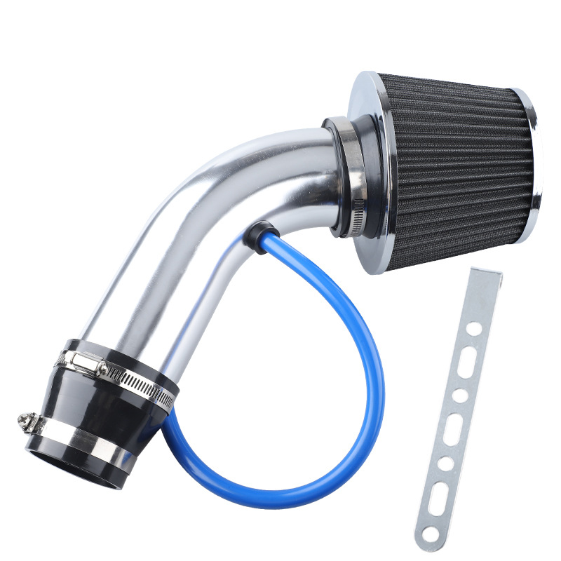 Car modified air filter modified air intake suit large flow intake 76mm mushroom head suit aluminum alloy intake pipe