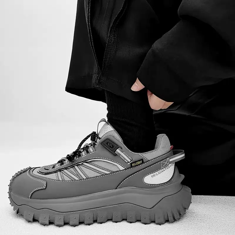 莆田来了实体店专卖店品质厚底榴莲鞋男户外徒步登山运动休闲女鞋