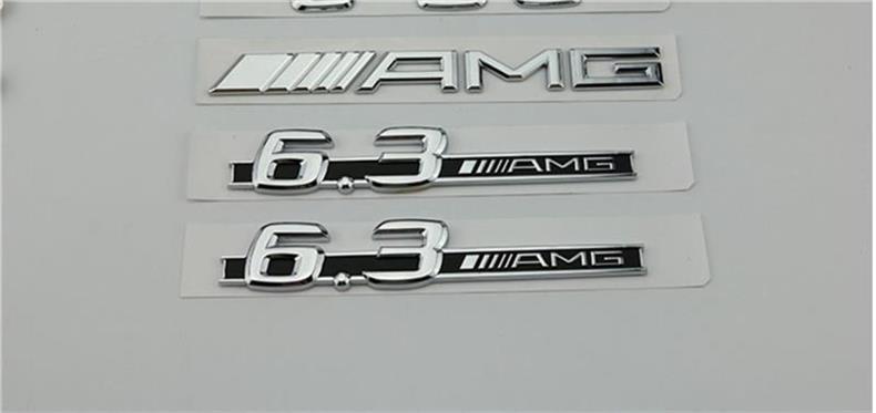 Suitable for Mercedes-Benz W204, used for modifying the rear emblem of C180, C200, C260, and C300 models; also suitable for 6.3 AMG and C63 car emblems