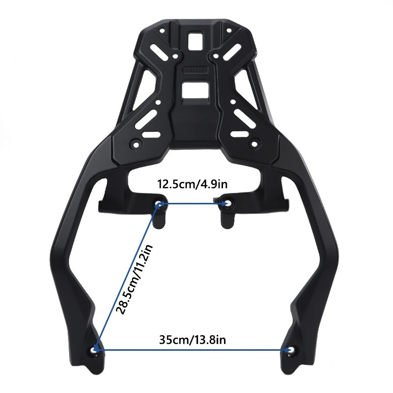 Suitable for 21-26 Honda Xadv750/Forza750 Modified Original Aluminum Alloy Thickened Rear Tail Rack Tail Box Rack