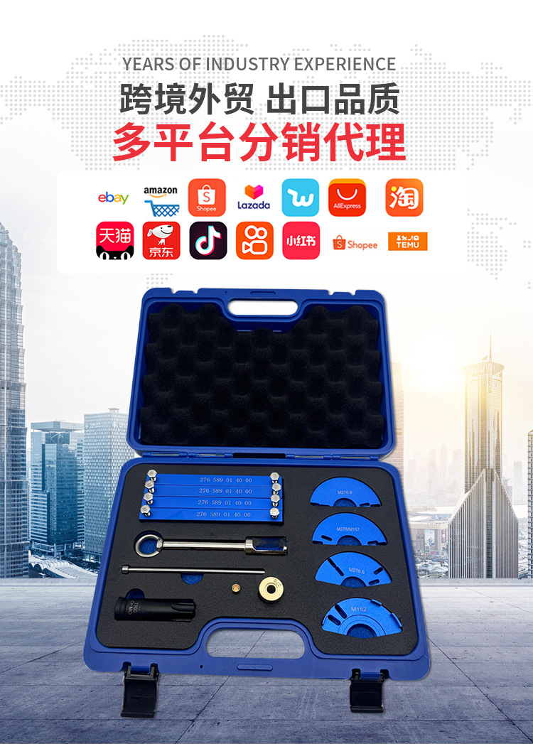 M276 Mercedes-Benz Timing Tool Upgrade Version, Engine-Specific Timing Tool with Added Fuel Injector Seal Tool