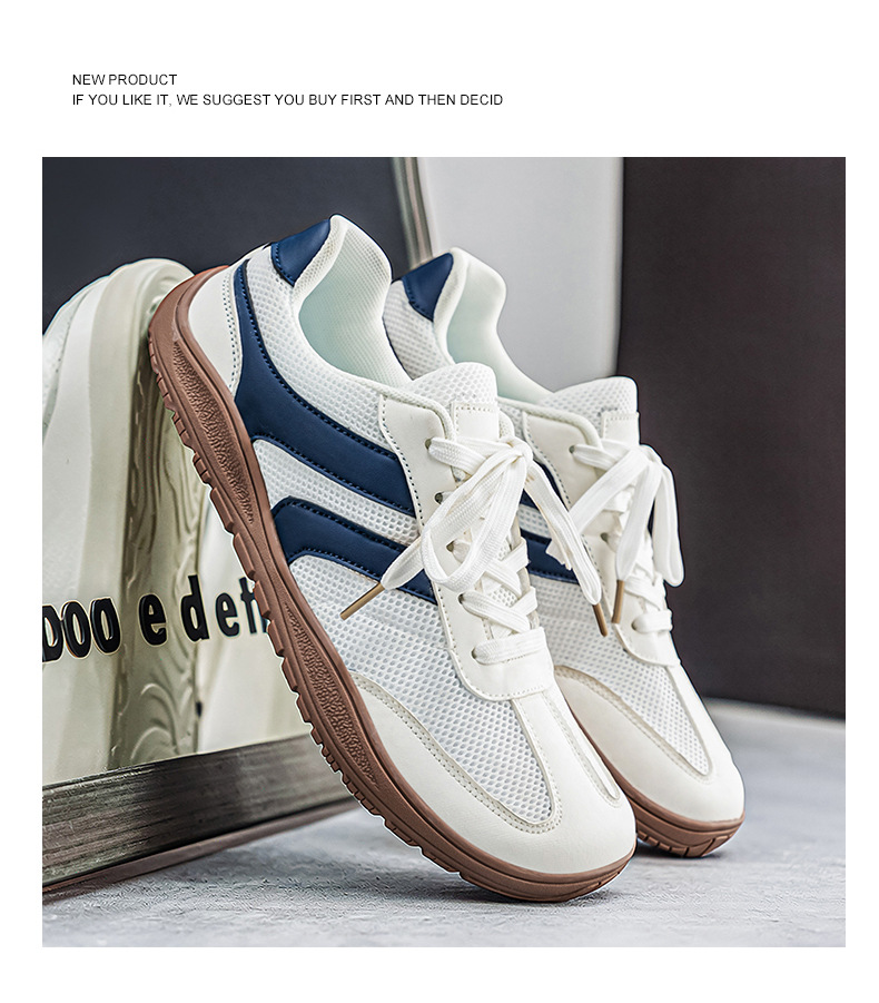 Foreign Trade Wide-fit German Training Widened Men's Sneakers, Large-toe Shoes, Breathable Versatile Sports Casual_vogvips.com