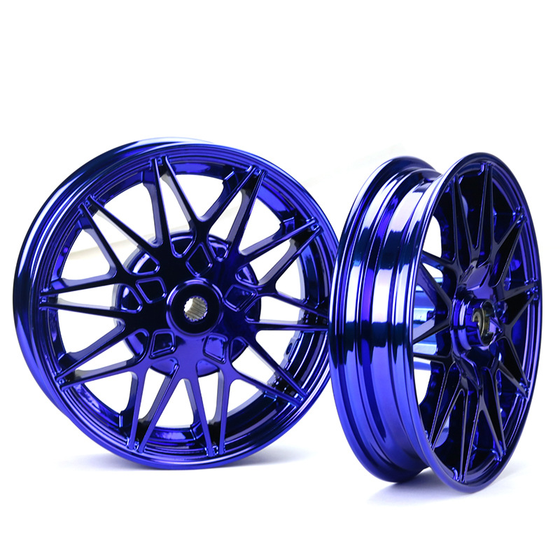 Linhai Cuxi Rsz Ghost Fire 100 Modified Aluminum Alloy Steel Rim Electroplated Wheel Hub Bell Front Axle 10mm
