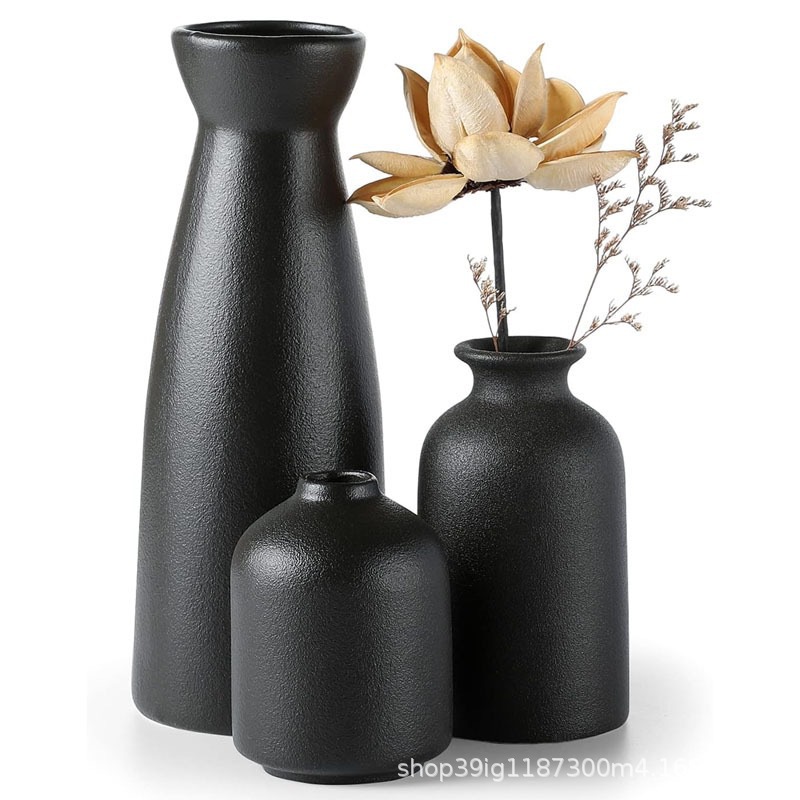 Juego de tres piezas Keyong (negro)