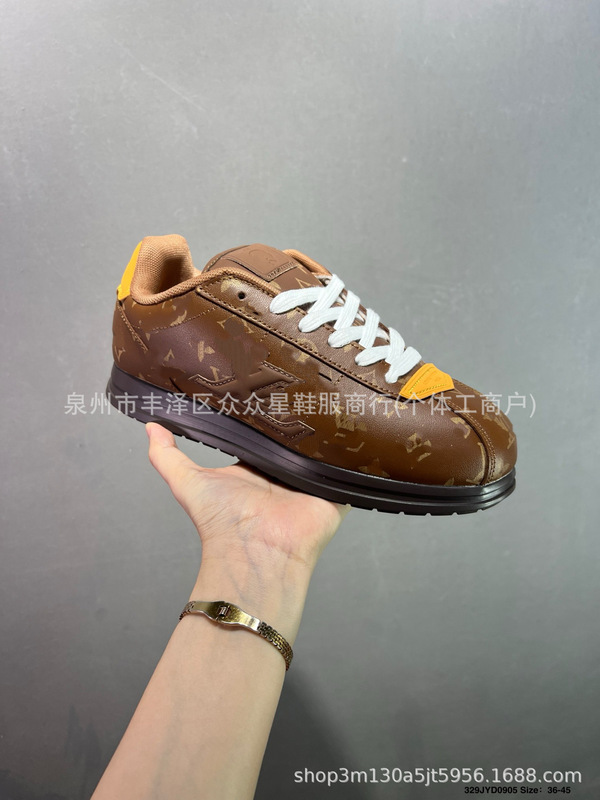 新款L家 FW25 Buttersoft 图案压纹薄底鞋百搭莆纯原男鞋女鞋阿甘|undefined