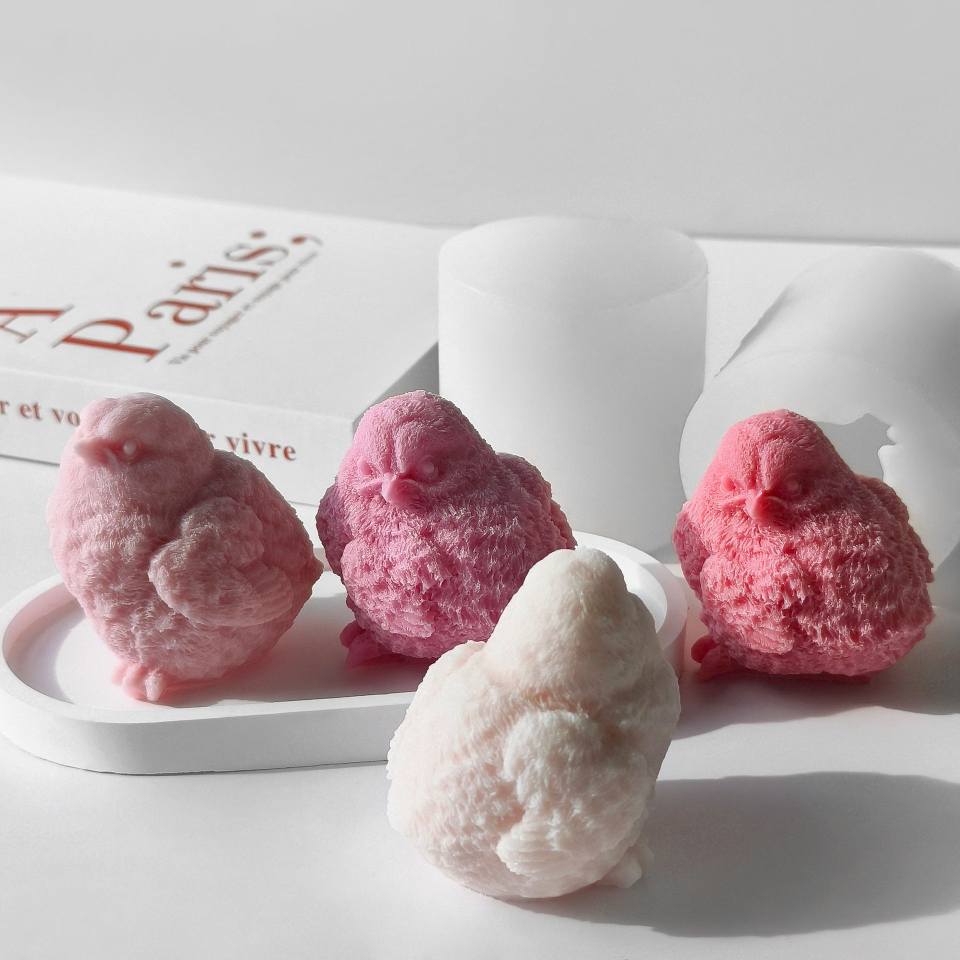 Jiahui Mei pollo pellizco molde DIY artesanal creativo adornos de banda magnética molde de pellizco