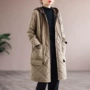 秋冬中长款加厚新款棉服