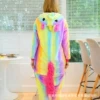 Colorful sky horse
