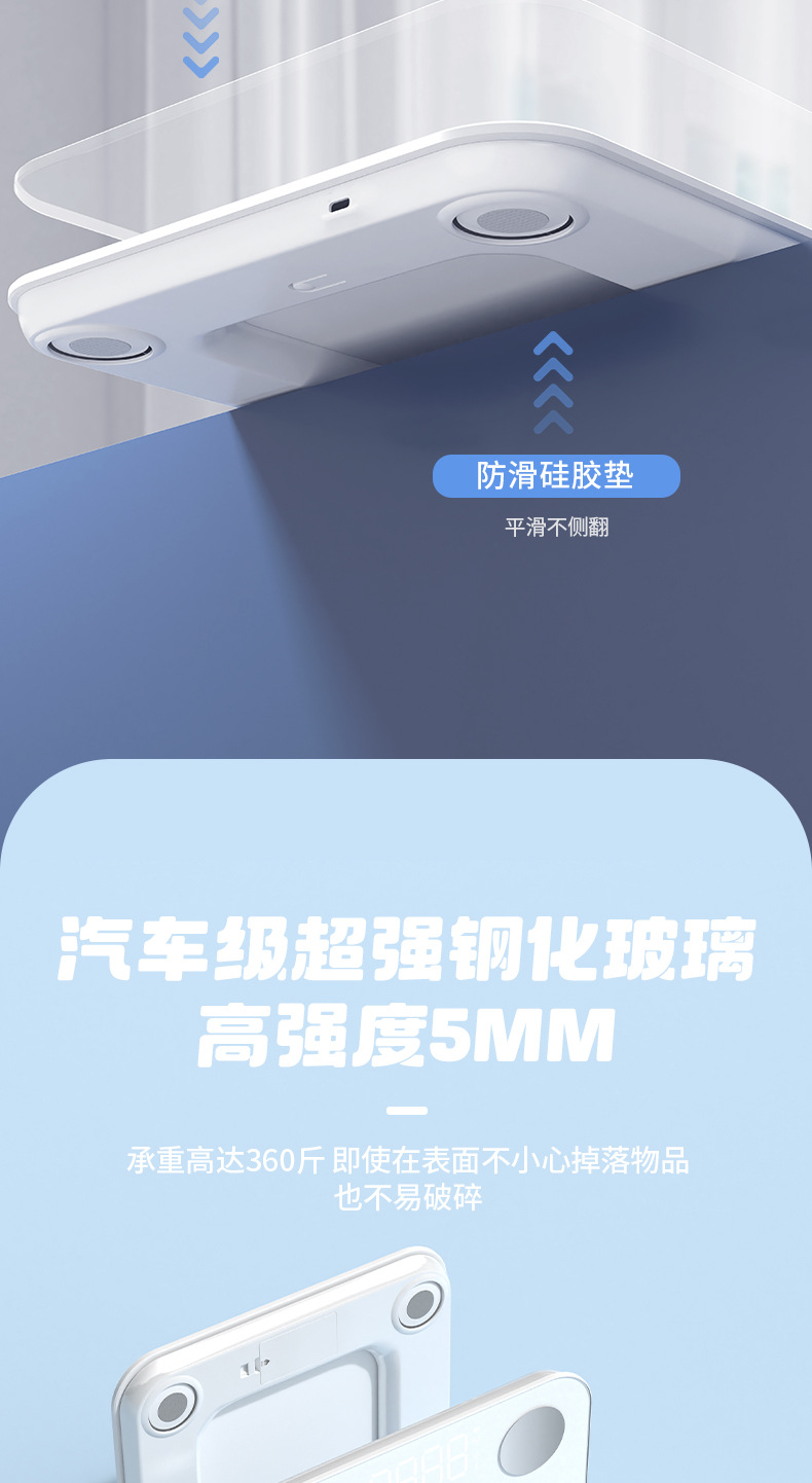 Dayanıklı Yüksek Hassasiyetli Elektronik Baskül Hassas Elektronik Tartı Ev Tipi Diyet Insan Vücut Tartısı Xiaomi Mi Home Uygulamasına Bağlanabilir