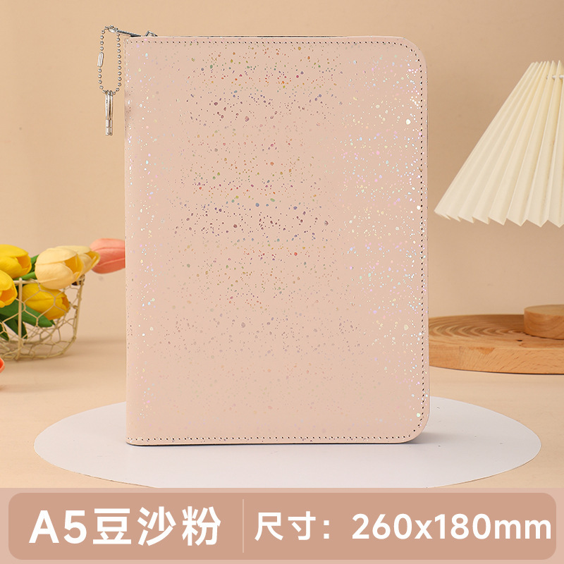 Bolsa con cremallera de grano de madera blanda, cuaderno, oficina de negocios multifuncional, cuaderno, diario de regalos de vacaciones empresariales para maestros