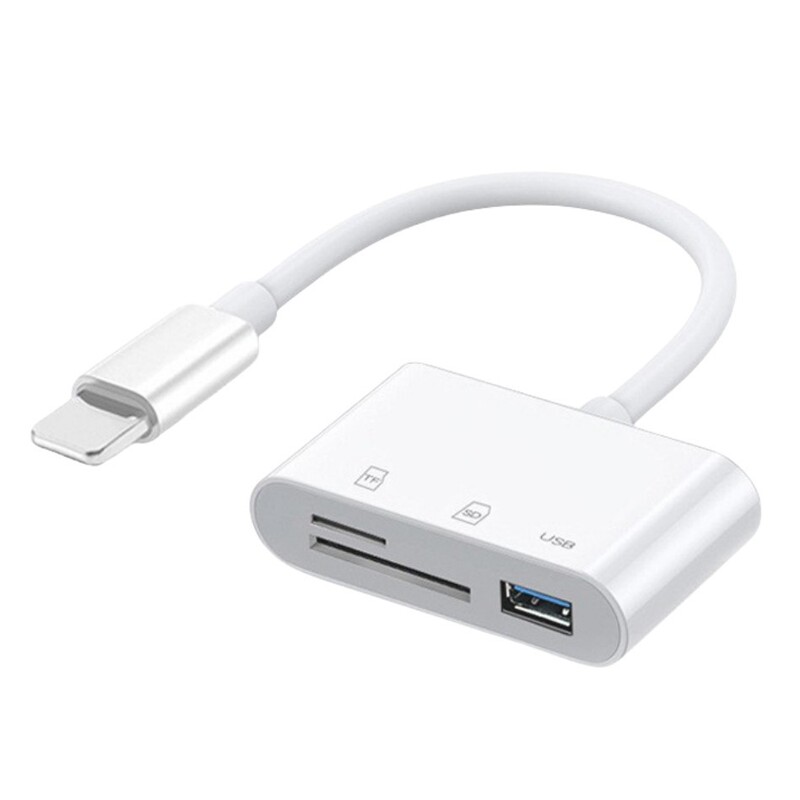 Type-c携帯電話otgカードリーダーメモリカード三合一sd tf usb3.0カメラは華為リンゴに適用されている|undefined