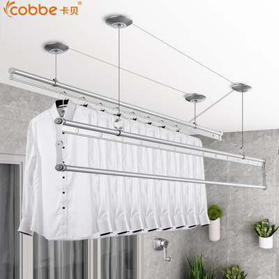 Cabernet Lift racks Double pole balcony Clothes rack Hand shake Clothes drying pole outdoor Manual Cooler racks 00