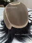 三号女士定制手织真人发