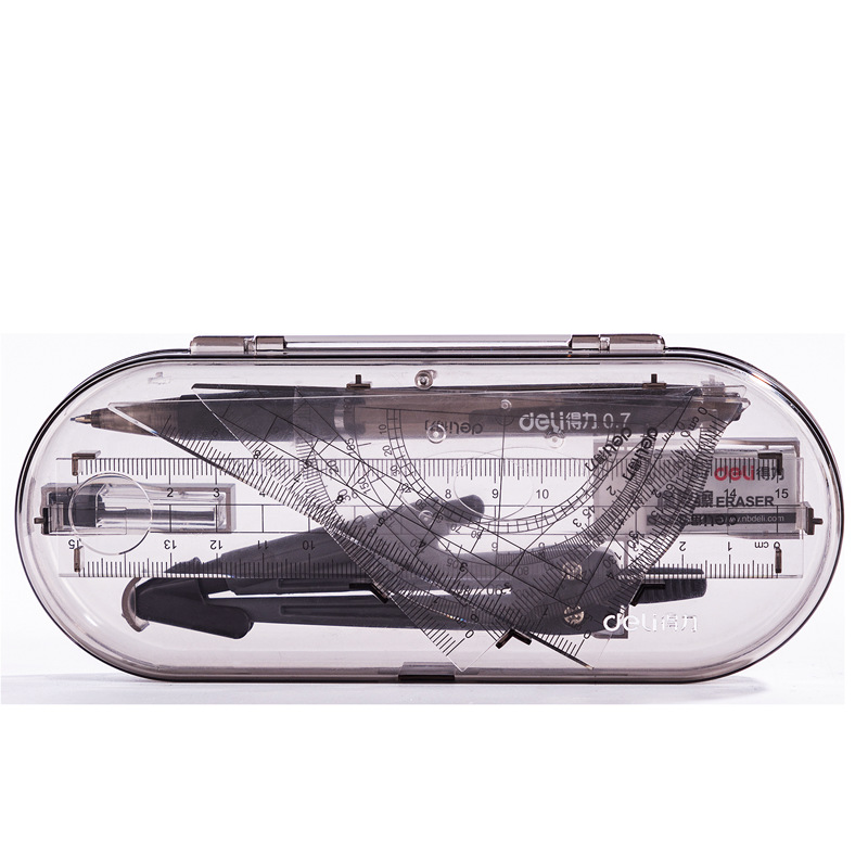 Conjunto de reglas de brújula para estudiantes, herramientas de dibujo para estudiantes de secundaria, reglas de dibujo profesionales especiales para estudiantes de secundaria, escuela primaria