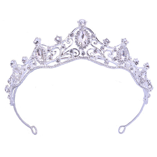 Cross-border Taobao bridal headband crown wedding accessories hair ornaments AliExpress hot-selling crown headband