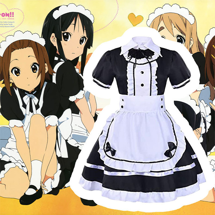 Qoo10] けいおん！ コスプレ衣装 メイド服