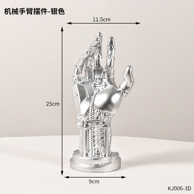 サイバーパンクロボットゲームコントローラー収納ホームリビングルームeスポーツルームデスクトップスタンド装飾装飾品|undefined