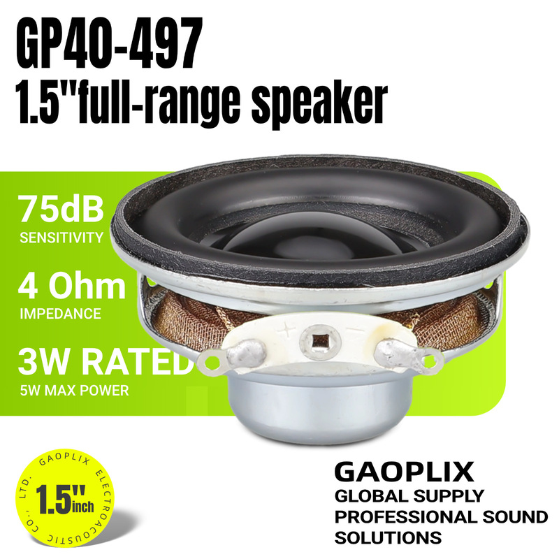 40mm 1.5inch Neodymium Magnetic Full-Range Speaker 4 Ohm 3 Watt Pu Edge Story Machine White Noise Speaker Internal Magnetic Speaker 40mm 1.5inch Neodymium Magnetic Full-Range Speaker 4 Ohm 3 Watt Pu Edge Story Machine White Noise Speaker Internal Magnetic Speaker