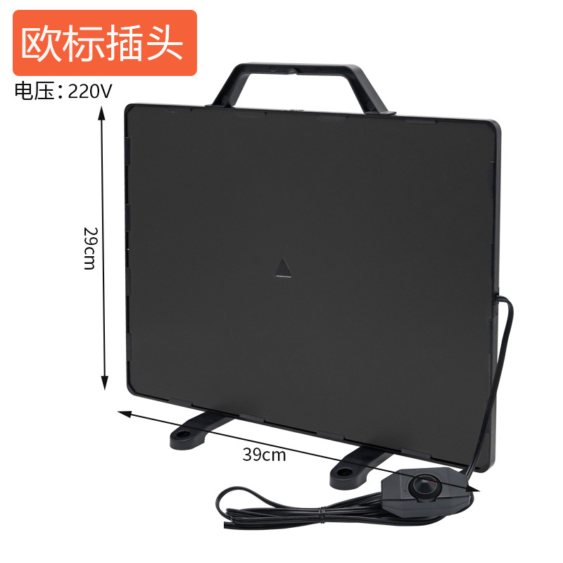 Calentador de calefacción de Casa de pollo Casa de perro mascota nido de pollo calefacción viento cálido calentador de cría de pollo granja de pollo placa de calefacción