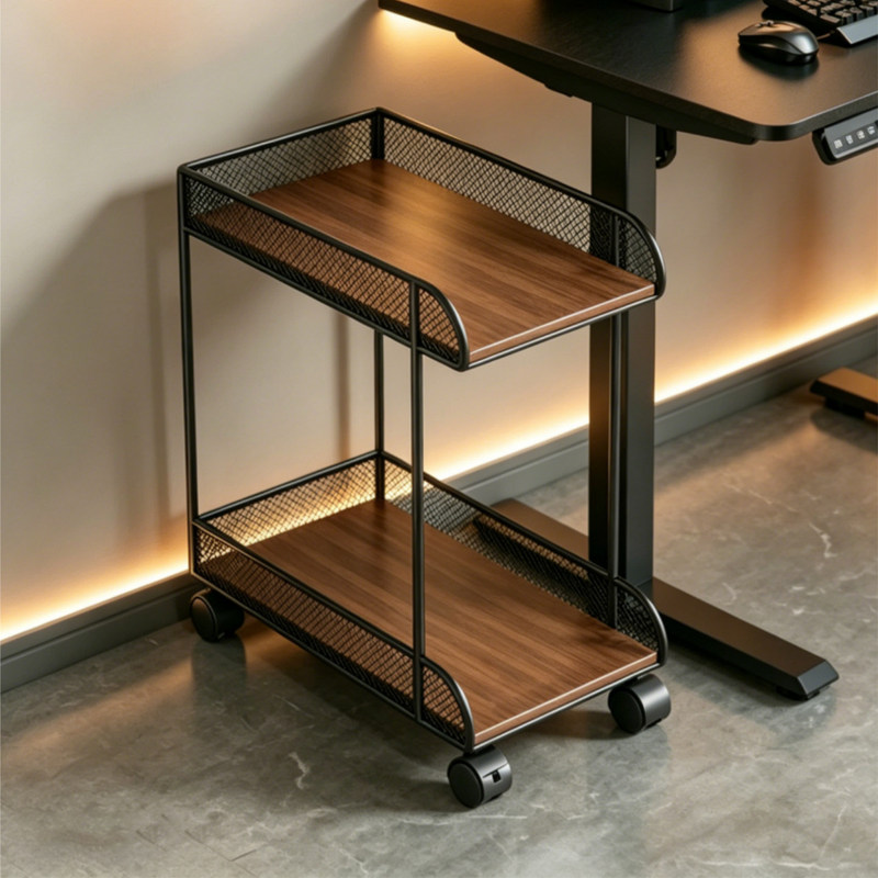Computer Host Stand Bracket, Movable Case Base with Wheels, Under-Desk Storage Rack, Desktop Office Tray Computer Host Stand Bracket, Movable Case Base with Wheels, Under-Desk Storage Rack, Desktop Office Tray