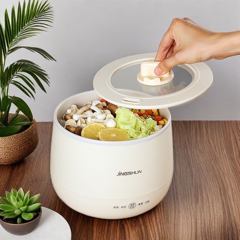 Jingshun Brand 3.2L Multifunctional Mini Rice Cooker Intelligent Rice and Porridge Cooking 600W Cross-Border One Piece Minimum Order
