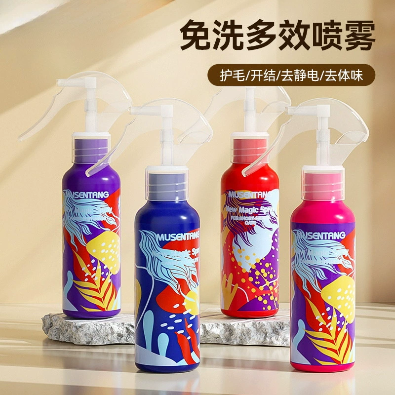 Musentang Magic Spray Гель для душа для собак Жидкость для ванны для домашних животных без смывания Товары для ухода за волосами кошек Li Zhi