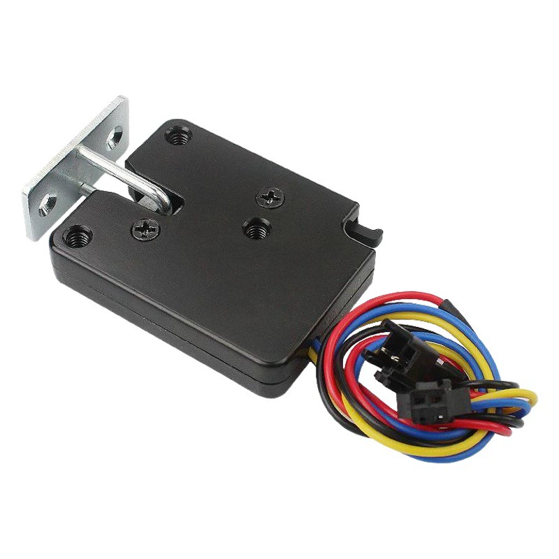 Металлическая мышца титановая проволока Электрический замок управления Водонепроницаемый 3v5v12v замок двери шкафа небольшой торговый автомат Электрический замок пластиковый электронный замок