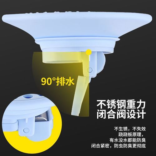 Bathroom anti-odor and anti-insect floor drain core sewer anti-blocking pipe quick-drain shower room bathroom cover accessories