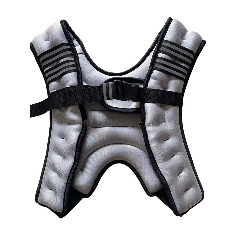 Arena de hierro ajustable para correr, chaleco de carga, chaleco, bolsa de arena, bolsa de arena, bolsa de arena, bolsa de arena invisible, suministros de fitness