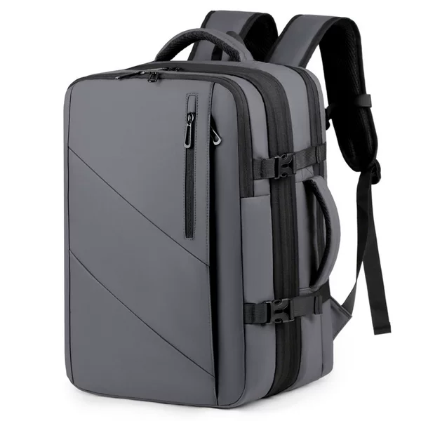 Vacuum Compression Business Backpack for Men 17.3inch Computer Bag Large Capacity Cross-Border Travel Backpack Expandable