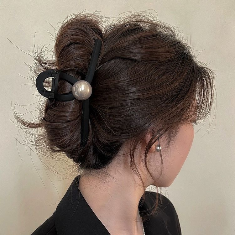 女性用ヘアピン、高級感のある韓国東大門と同じスタイルのヘアピン、後頭部のシャーククリップ、女性用ヘアアクセサリー|undefined