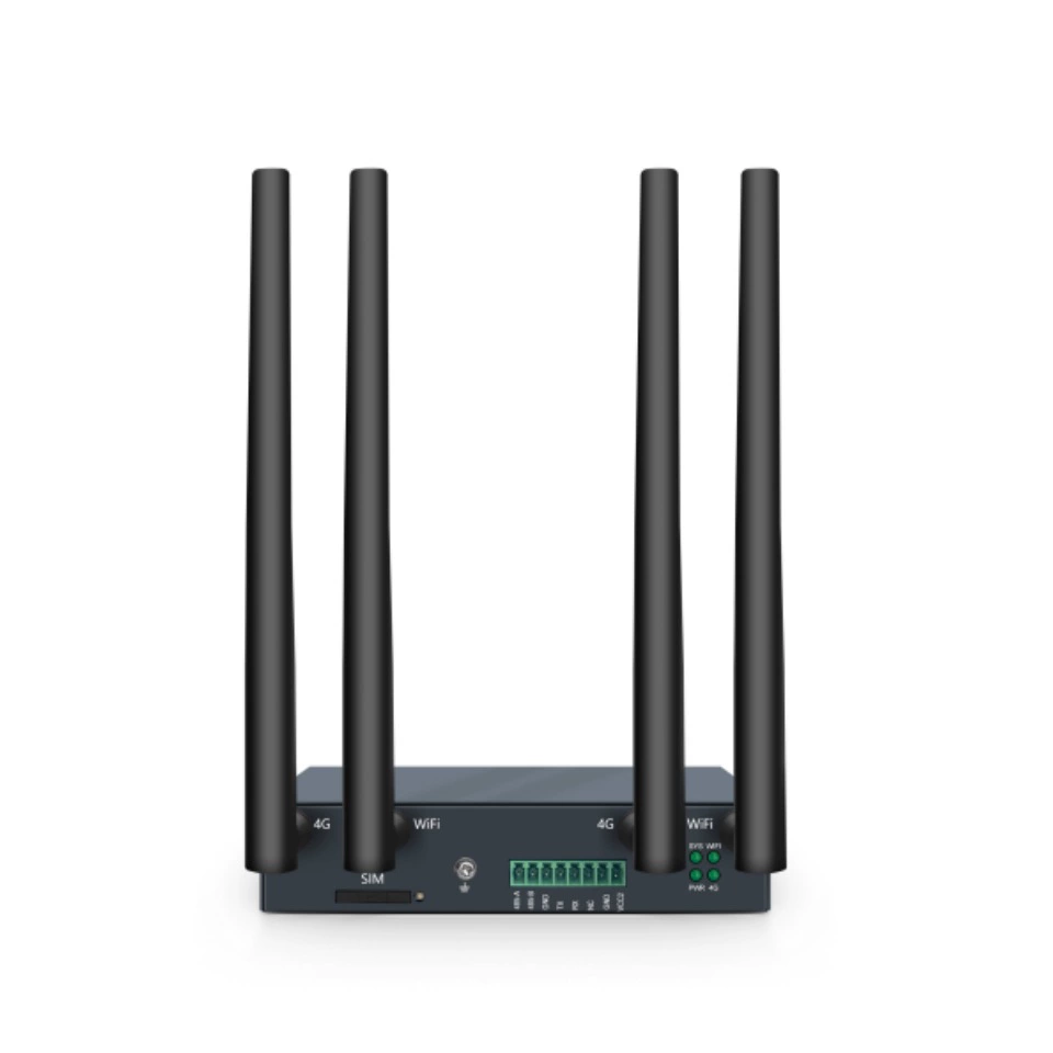 Промышленный беспроводной 4G полный сетевой доступ LTE подключаемый маршрутизатор Антенна съемная широкий диапазон напряжения Аппаратная сторожевой таймер (watchdog)