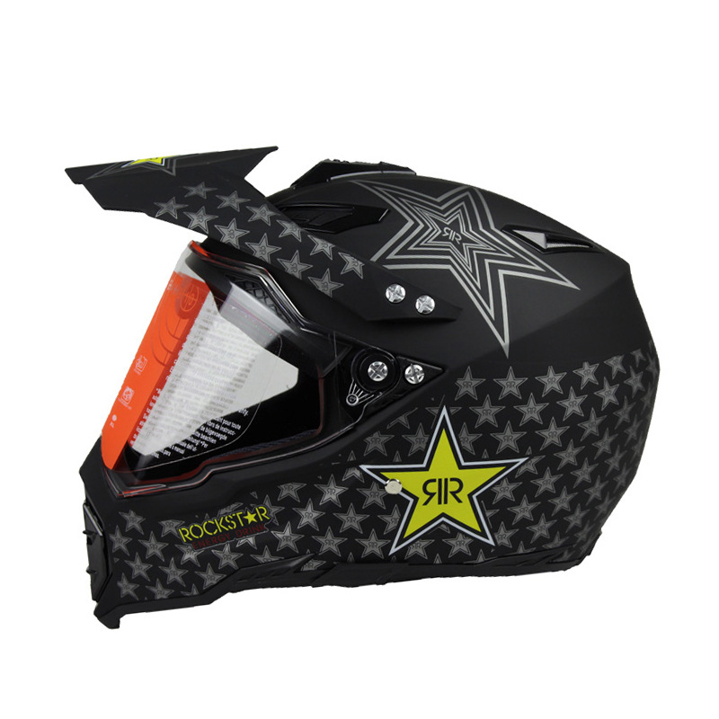 クロスボーダーはオフロードヘルメットのオートバイのヘルメットの道路のオフロードの四季の張力のヘルメットの全ヘルメットを代行します。