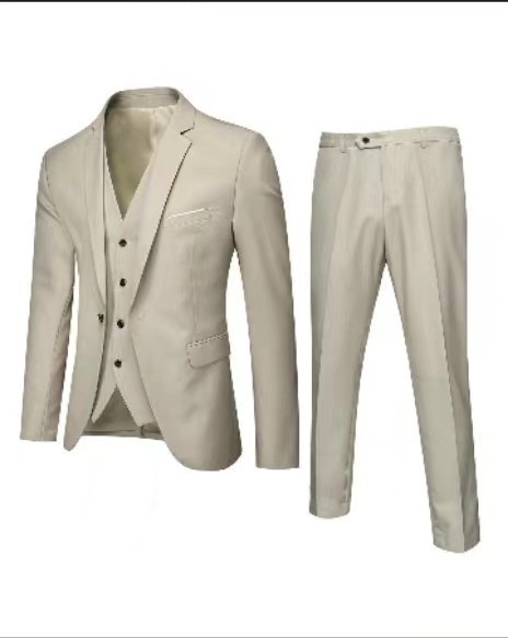 2025 Amazon Foreign Trade Men Business Casual Traje Traje de dos piezas para novios
