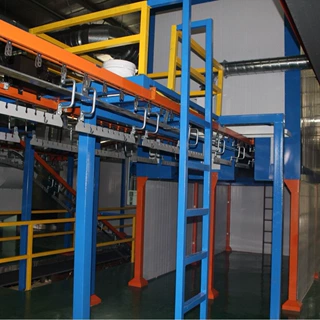 厂家供应高效率自动化智能喷涂设备 静电喷粉|喷塑生产线喷涂设备