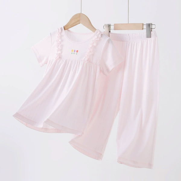 Breathable coral pijama