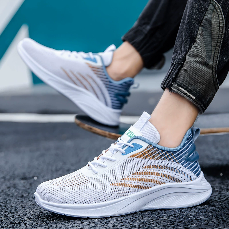 Men's sports summer sports shoes, mesh casual footwear, walking shoes, for teenagers