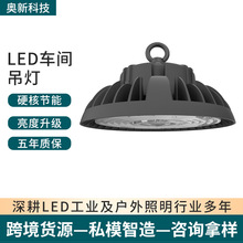LED智能工矿灯UFO三防灯天棚灯高顶灯工厂灯车间吊灯仓库灯大功率