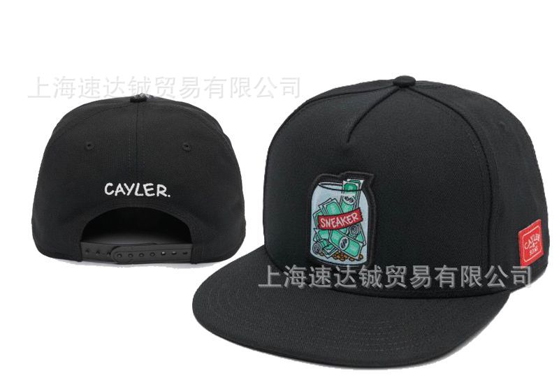 Mayorista comercio exterior sombrero plano sombrero ajuste sombrero sombrero de automóvil sombrero de moda americana sombrero de sol sombrero de sol