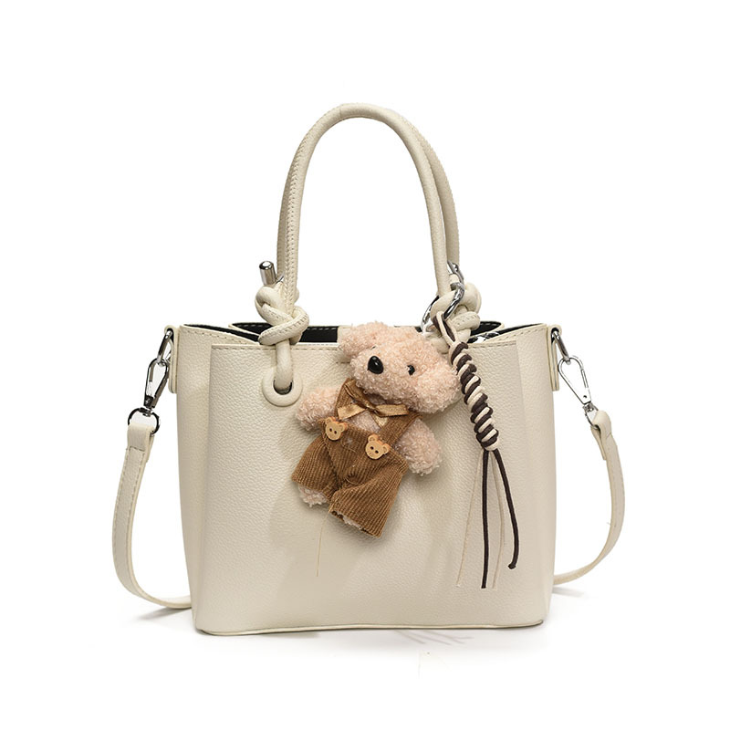 Bolsa de cestas de verduras de mano para mujeres 2025 nuevo estilo coreano bolso de cubo de tendencia alta sensación de moda universal mochila casual