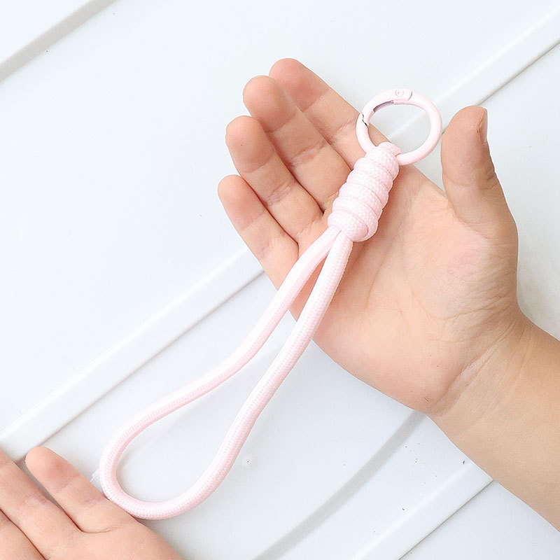 卸売新しい編まれた結び目携帯電話ストラップショート紛失防止ウォーターカップリストストラップ多用途ドーパミンジュエリーストラップ|undefined