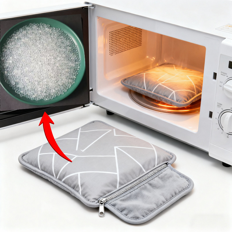 微孔加热陶粒热敷球冰敷眼罩液体吸附负载氧化硅珠多孔陶瓷粒子