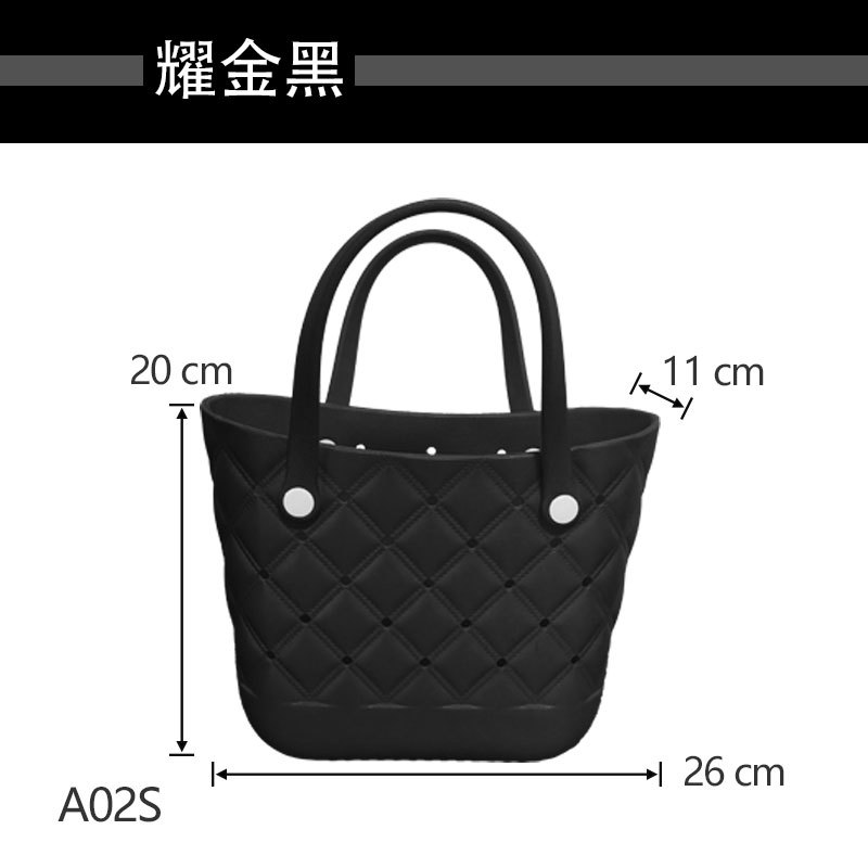 Bolso de playa bricolaje Eva nuevo moda hueco, impermeable portátil, mini bolso al aire libre bolsa Dongdong