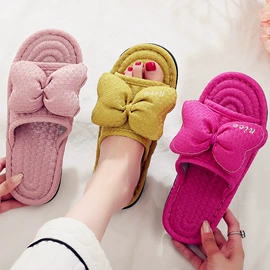 家居婚鞋;布艺拖鞋