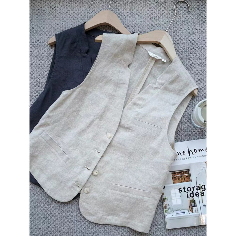 2026 New Style Cool Vest Jacket for Women, Summer Layering, No Fear of the Hot Summer, Versatile Slimming Vest