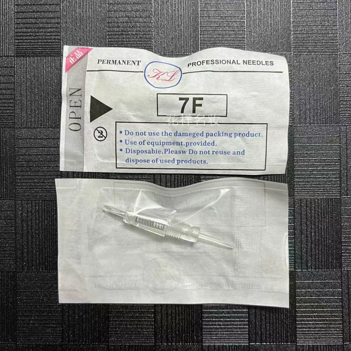 Картридж для татуировок, прозрачный с резьбовым соединением, одноразовый, 1R 1D 3R 5R 5F 7F