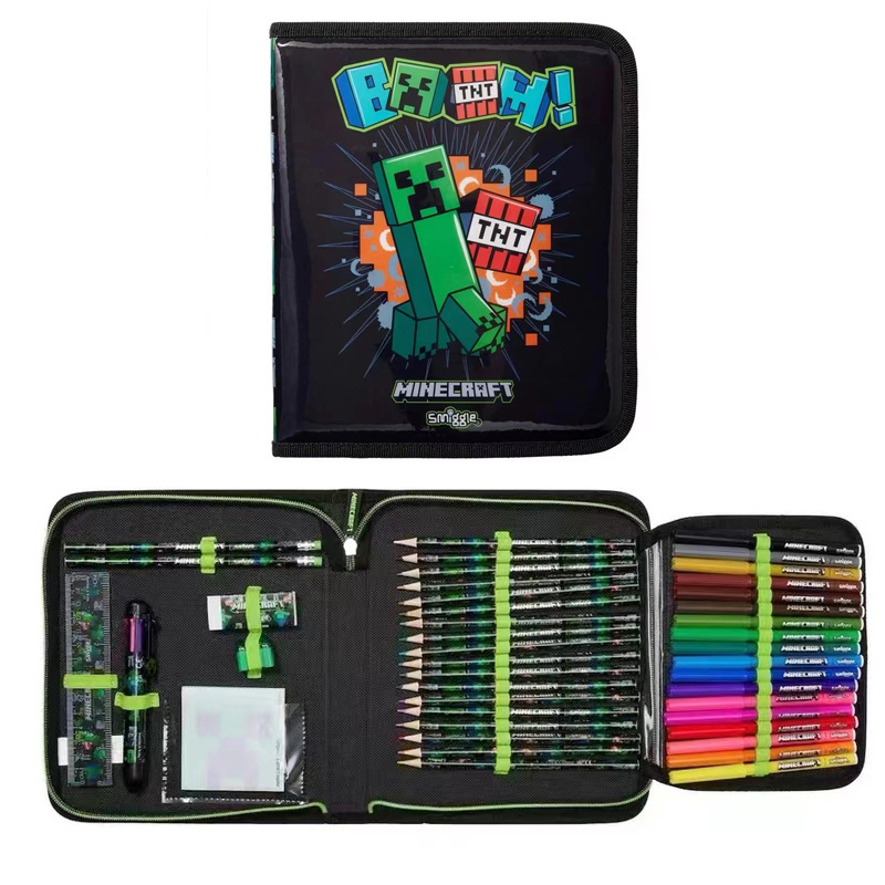 Mochila escolar para niños australianos Smiggle Cartoon Multifunción Cremallera Descompresión Mochila para estudiantes de escuela primaria Mochila Bolsa de ocio