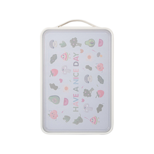 304 stainless steel cutting board plastic cutting board cutting board fruit cutting board chopping board household thickened double panel