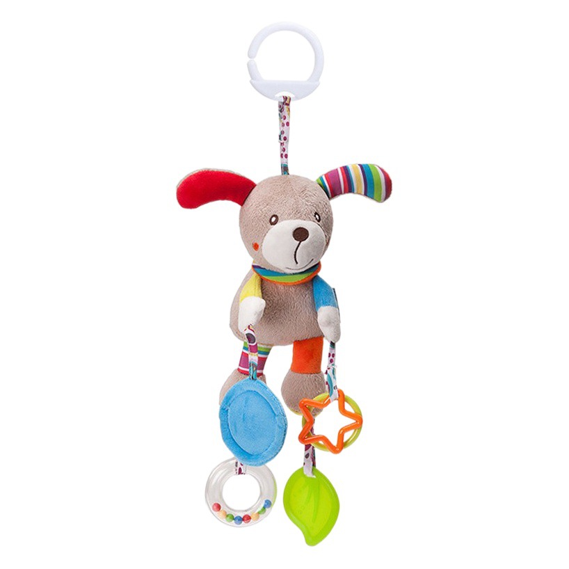 BBSKY - Juguete de Peluche para Bebés de 0 a 1 Año, Campana de Viento para Colgar en el Coche o la Cuna, Muñeco Relajante